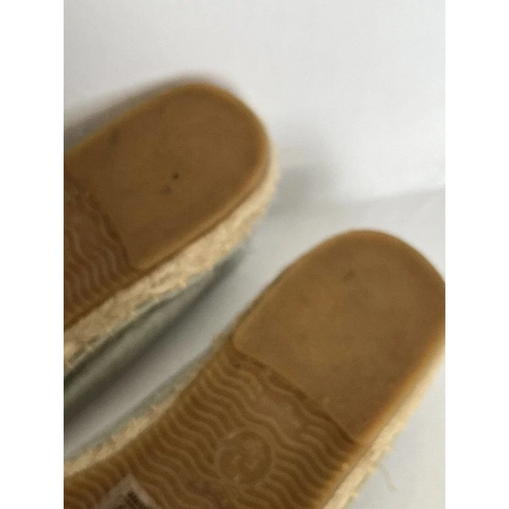 New! SOLUDOS •Women 5.5• Embroidered Flamingo Smoking Slipper Flat Espadrille